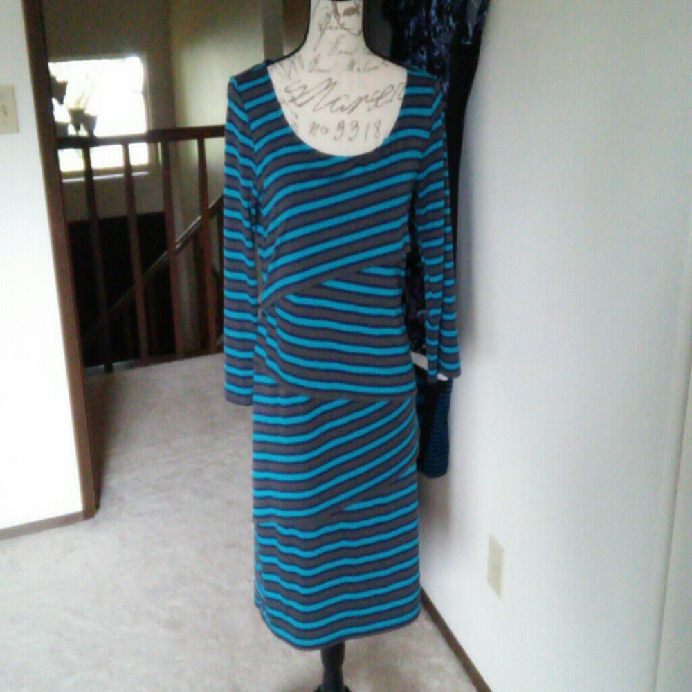 3 for $10/New without tags striped knit dress